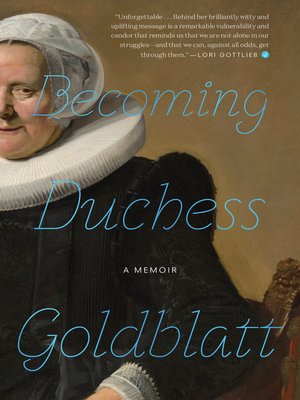 cover image of Becoming Duchess Goldblatt